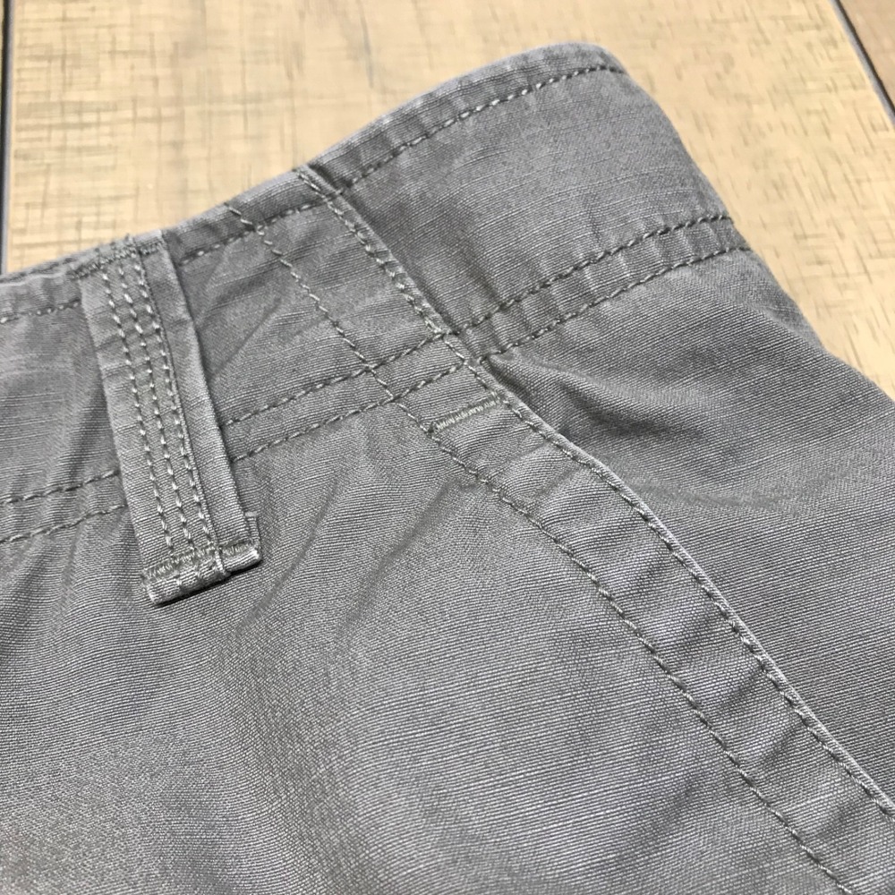 L.L. Bean Shorts Mens Size 40 Cargo Allagash Ripstop Gray‎ Canvas Outdoor Cotton - Picture 6 of 10
